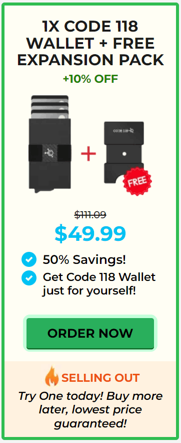 Code 118 Wallet