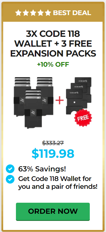 Code 118 Wallet